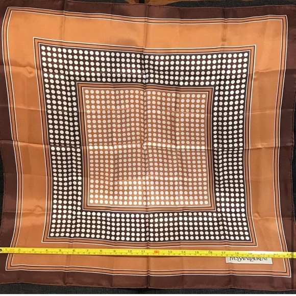 Yves Saint Laurent Silk Scarf 😍🔥 - Picture 6 of 10